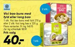Bilka Vici bao buns / Long bao tilbud