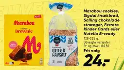 Bilka Assorterede chokolade & knækbrød (udvalgte) tilbud
