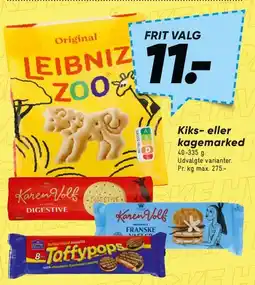 Bilka Kiks- eller kagemarked (større udvalg) tilbud
