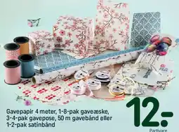 REMA 1000 Gavepapir og gaveartikler tilbud