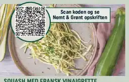 REMA 1000 Squash med fransk vinaigrette tilbud