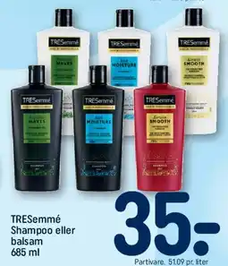 REMA 1000 TRESemmé Shampoo eller balsam tilbud