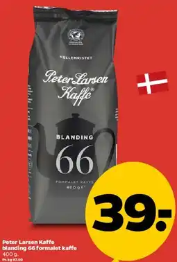 Netto Peter Larsen Kaffe Blanding 66 tilbud