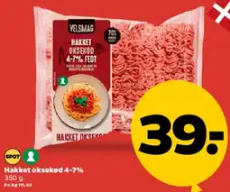 Netto Hakket oksekød tilbud