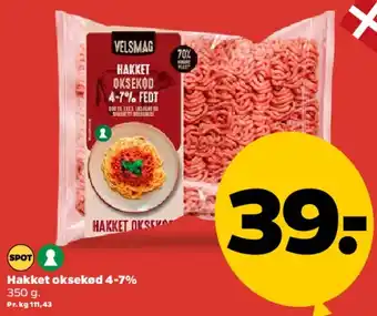 Netto Hakket oksekød tilbud