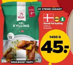 Netto Hel kylling tilbud