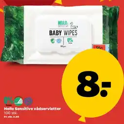 Netto Hello Baby Wipes tilbud