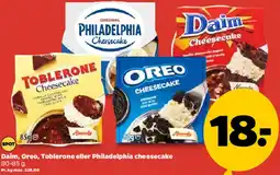Netto Cheesecakes (Daim, Oreo, Toblerone, Philadelphia) tilbud
