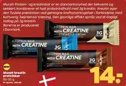 Netto Murph proteinbar med kreatin tilbud