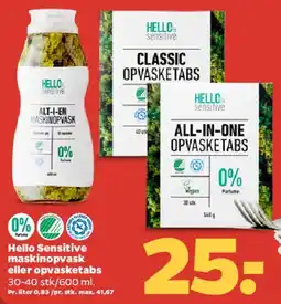 Netto Opvasketabs / Maskinopvask tilbud