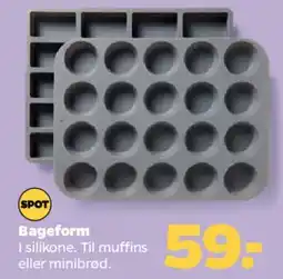 Netto Bagform i silikone tilbud
