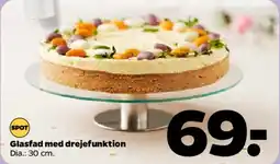 Netto Glasfad med drejefunktion tilbud