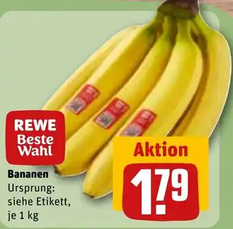 REWE DE Bananen tilbud