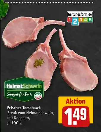 REWE DE Frisches Tomahawk tilbud