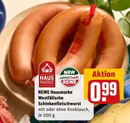 REWE DE REWE Hausmarke Westfälische Schinkenfleischwurst tilbud