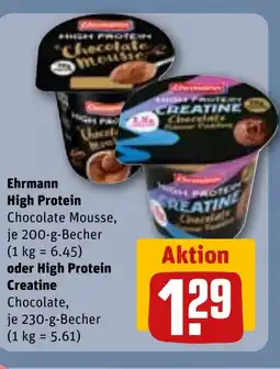 REWE DE Ehrmann High Protein oder High Protein Creatine tilbud