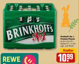 REWE DE Brinkhoff's No. 1 Premium Pilsener tilbud