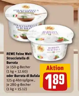 REWE DE REWE Feine Welt Stracciatella di Burrata oder Burrata di Bufala tilbud