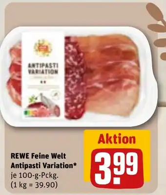 REWE DE REWE Feine Welt Antipasti Variation tilbud