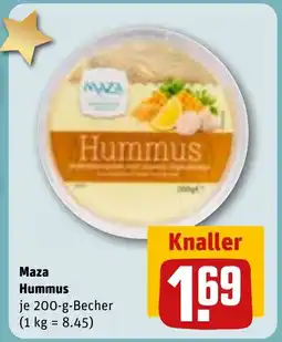 REWE DE Maza Hummus tilbud