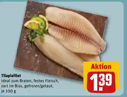 REWE DE Tilapiafilet tilbud