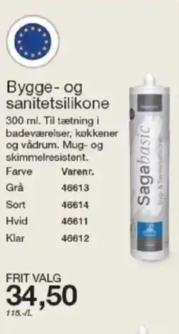 Harald Nyborg Bygge- og sanitetsilikone tilbud