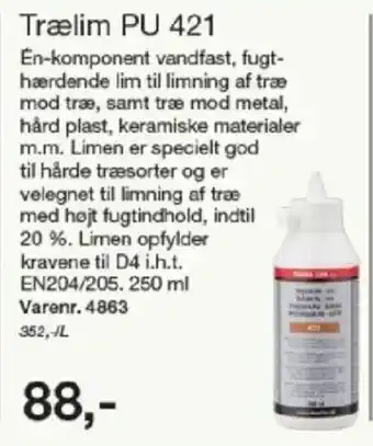 Harald Nyborg Trælim PU 421 tilbud