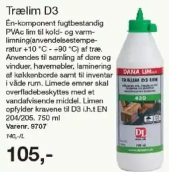 Harald Nyborg Trælim D3 tilbud