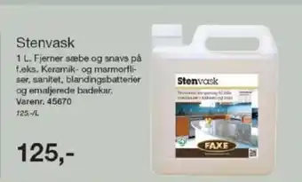 Harald Nyborg Stenvask tilbud