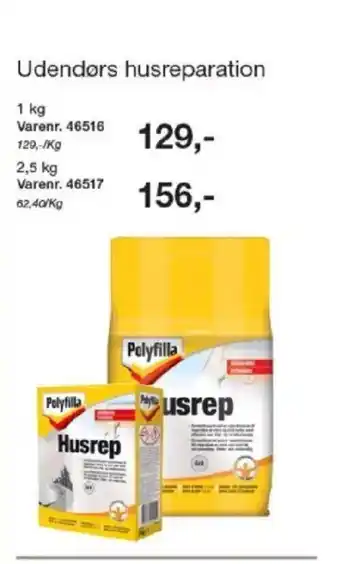 Harald Nyborg Udendørs husreparation tilbud