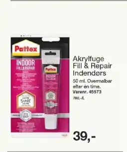 Harald Nyborg Pattex Akrylfuge Fill & Repair Indendørs tilbud