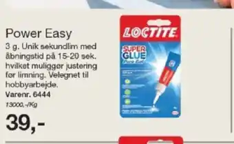 Harald Nyborg LOCTITE Power Easy tilbud