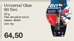 Harald Nyborg Universal Glue 60 Sec. tilbud