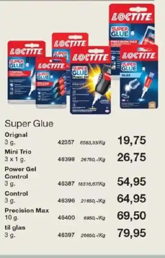 Harald Nyborg LOCTITE Super Glue tilbud