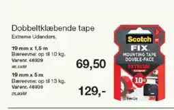 Harald Nyborg Dobbeltklæbende tape tilbud