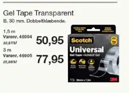 Harald Nyborg Gel Tape Transparent tilbud