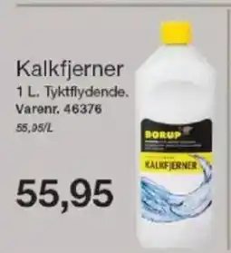 Harald Nyborg BORUP Kalkfjerner tilbud
