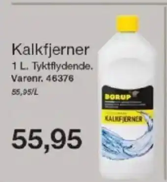 Harald Nyborg BORUP Kalkfjerner tilbud