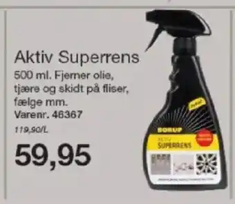 Harald Nyborg BORUP Aktiv Superrens tilbud