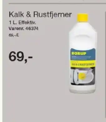 Harald Nyborg BORUP Kalk & Rustfjerner tilbud
