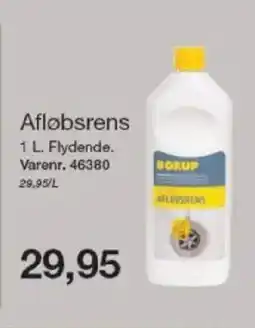 Harald Nyborg BORUP Afløbsrens tilbud