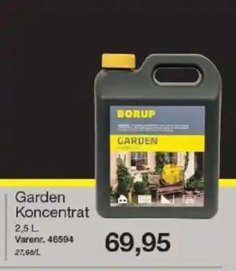 Harald Nyborg BORUP Garden Koncentrat tilbud