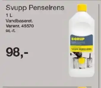 Harald Nyborg BORUP Svupp Penselrens tilbud