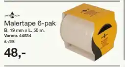 Harald Nyborg Malertape 6-pak tilbud