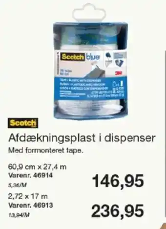 Harald Nyborg Afdækningsplast i dispenser tilbud