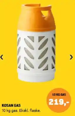 XL-BYG Kosan gas tilbud