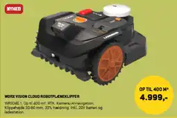 XL-BYG Worx Vision cloud robotpleneklipper tilbud