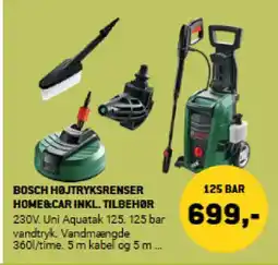 XL-BYG Bosch højtryksrenser home&car inkl. tilbehør tilbud