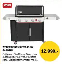 XL-BYG Weber Genesis EPX-435W gasgrill tilbud