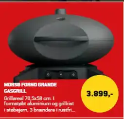 XL-BYG Morsm Forno grande gasgrill tilbud